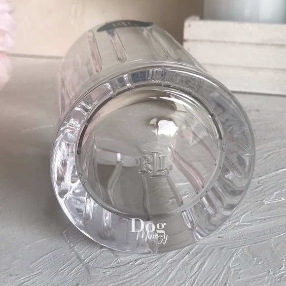 4 Ralph Lauren Turner Double Old Fashioned Whisky Crystal Glass - Picture 5 of 6